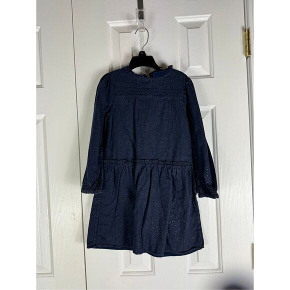 Marie Chantal Girls Navy Dress Size 8 - Picture 1 of 4